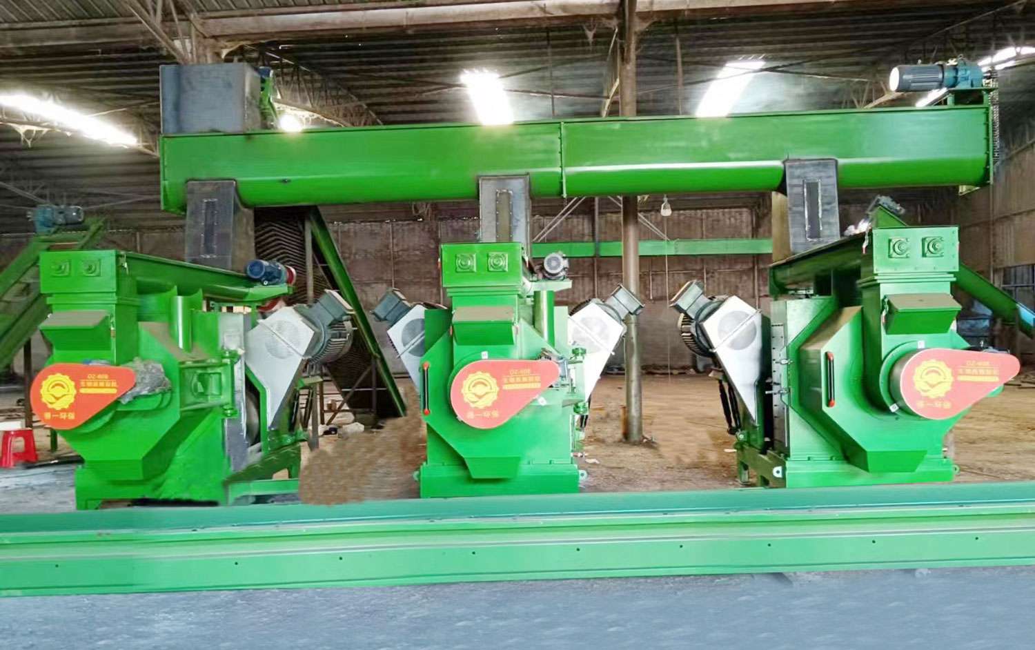wood pellet machine